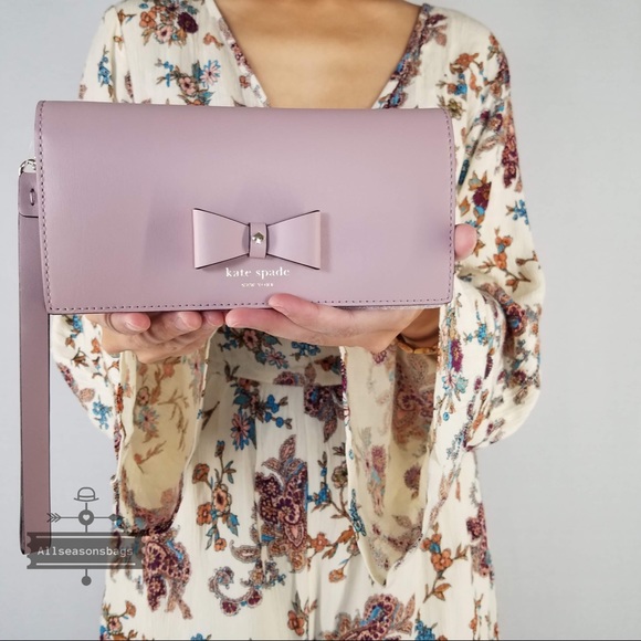 Kate spade Linney Baldwin Street Dusty Pink Wallet - Picture 6 of 7